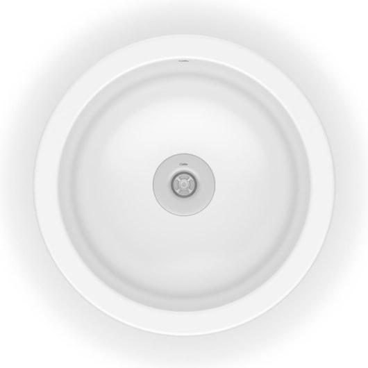 Cuba De Sobrepor E Embutir Redonda 360 Diâmetro Branco Celite - Imagem principal - d5735f6a-bdaa-43ff-8cf0-aa134c15a2b4