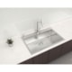 Cuba De Sobrepor em Aço Inox com Acabamento Scotch Brite Quadrum Flush 70 Tramontina - 3b40c789-3099-4b63-a582-4e2faee2842b