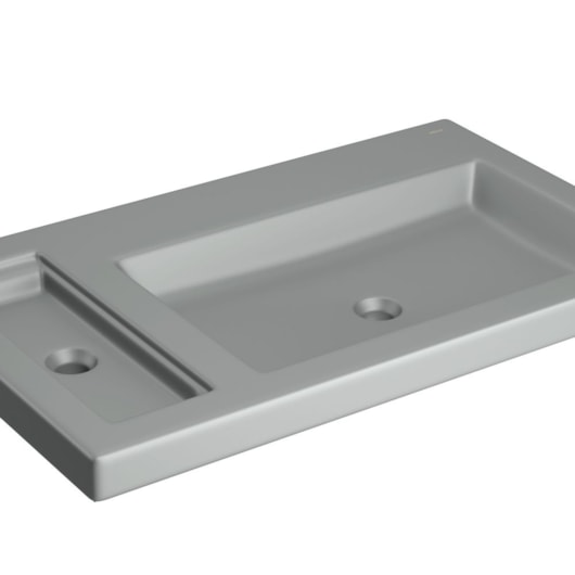 Cuba De Sobrepor Para Saboneteira Grelha Cinza Foco Deca - Imagem principal - 2f899ae2-d213-4a84-a9ae-bf6eb1c0b895