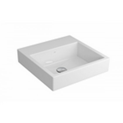 Cuba De Sobrepor Quadrada 41x41cm Com Mesa L735 Branco Deca