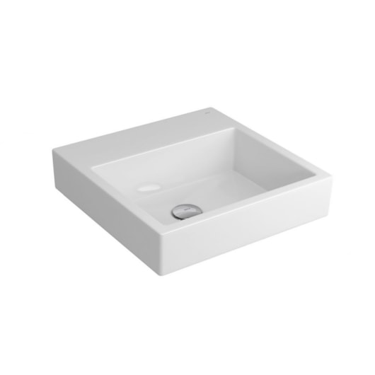 Cuba De Sobrepor Quadrada 41x41cm Com Mesa L735 Branco Deca - Imagem principal - 9ff61fd9-302a-4f89-83a4-6ee3fcf4b891