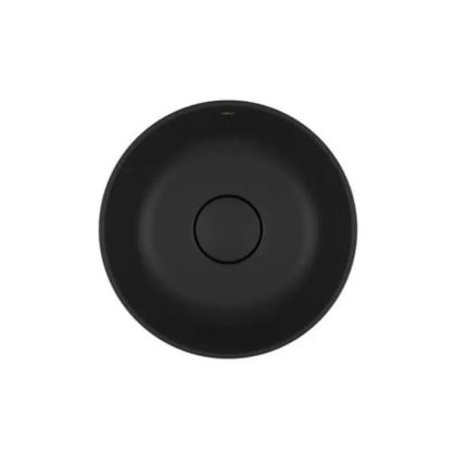 Cuba De Sobrepor Redonda 30cm Ébano Fosco Deca