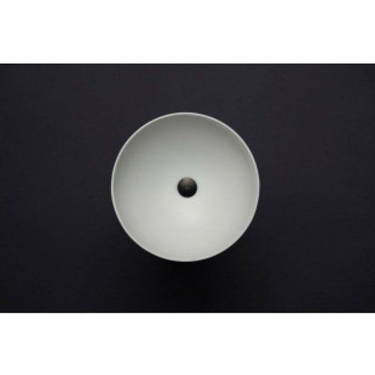 Cuba De Sobrepor Redonda 40cm Branco Fosco Deca - Imagem principal - 76452ee1-e510-4426-9aaa-be6f2d9b0a0b