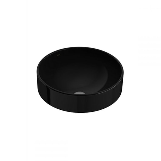 Cuba De Sobrepor Redonda 40x40cm L1050 Ébano Deca - Imagem principal - 42bc7905-d6f0-4d06-b06d-024e03b7b023