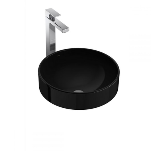 Cuba De Sobrepor Redonda 40x40cm L1050 Ébano Deca - Imagem principal - 625e84e6-0587-4918-b192-dae89ec48d38