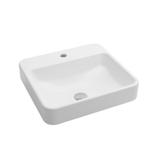 Cuba De Sobrepor Retangular Com Mesa Branco Frame 47x44x14cm Docol - Imagem principal - 0a2e2778-a648-46bc-81f5-f5c69d8b0def