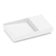 Cuba de Sobrepor Retangular Com Mesa Dash Horizon 60x38cm Branco Matte Roca - 05d8f649-f1af-40b1-82f1-3f951ece0ef9