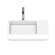 Cuba de Sobrepor Retangular Com Mesa e Tampo Skyline Horizon 60x38cm Branco Roca - 11bff0f9-cf6d-482c-908e-e5cdeb25a76e