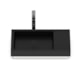 Cuba de Sobrepor Retangular Com Mesa e Tampo Skyline Horizon 60x38cm Matte Black Roca - b2c4a5bb-4940-4af1-af37-23cef39392a6