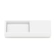 Cuba de Sobrepor Retangular Com Mesa e Tampo Skyline Horizon 80x38cm Branco Matte Roca - 00a22430-c00c-4e1d-a1a5-cdc59d9b3bae