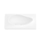Cuba De Sobrepor Retangular Ruy Ohtake 62X45cm Blanco Mate Roca - 039b5818-b6a5-4e21-be43-d4f24e23cc15