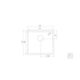 Cuba Design Collection Quadrum 45 Scotch Brite Tramontina 45x40cm - 6bd46343-ea66-4999-8060-d3dc3a9c70b4
