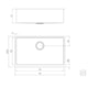 Cuba Design Collection Quadrum Farm 1C 70 com Acabamento Scotch Brite Tramontina - 4d6964f1-9582-4c22-9294-18961d84b705