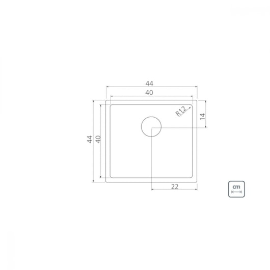 Cuba Design Collection Quadrum Scotch Brite Tramontina 40x40 cm - Imagem principal - f980838f-a39d-4165-8caf-7a9e36f9d9f2