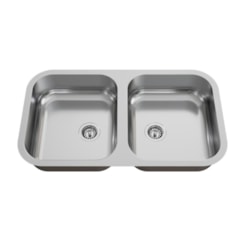 Cuba Dupla N3 Com Válvula 3.1/2 Para Lavatório De Mesa Brilho Plus Ghelplus 72x40x14cm