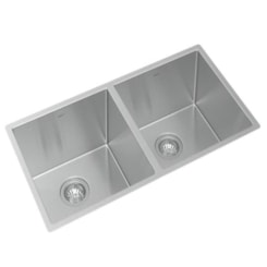 Cuba Dupla Retangular Inox Suprema Deca 80X40cm