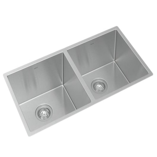 Cuba Dupla Retangular Inox Suprema Deca 80X40cm - Imagem principal - 76011c6b-62fa-4038-9c93-b93040f4fc74