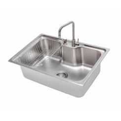 Cuba Funzionale Com Acessórios + Misturador Monocomando Debacco 66x45cm