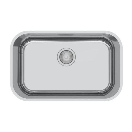 Cuba Inox Cs-2 Inox Polida Mekal 56x34x17cm - Imagem principal - 23ce8717-5ee8-4ef0-850a-d79b492895d0