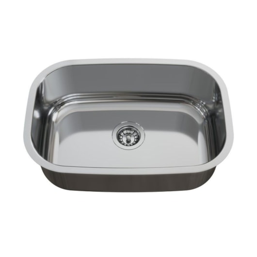 Cuba Inox N1 Alto Brilho Com Válvula 4.1/2 Ghelplus 15cm - Imagem principal - 09754475-e52f-449a-a48e-349ebf8dcaef