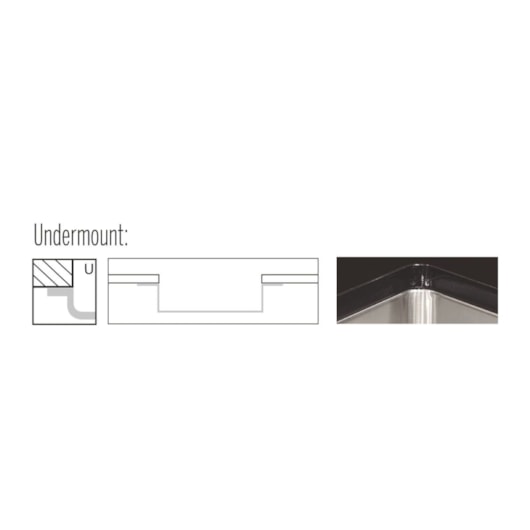 Cuba Inox Quadrum Undermount Tramontina 45x40x20,5cm - Imagem principal - 2435df09-8c18-44fa-a336-dea2a18f9fc0