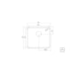 Cuba Inox Quadrum Undermount Tramontina 45x40x20,5cm - aaf3f8c4-1a06-49b7-b531-b71fa4603b21