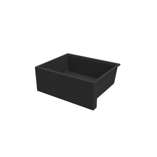 Cuba Para Cozinha Duraquartz Pimenta Farm 60 Duraquartz Preto Granito Sabbia - Imagem principal - b5a50040-eb48-4454-a5cb-65e7870b0d0c
