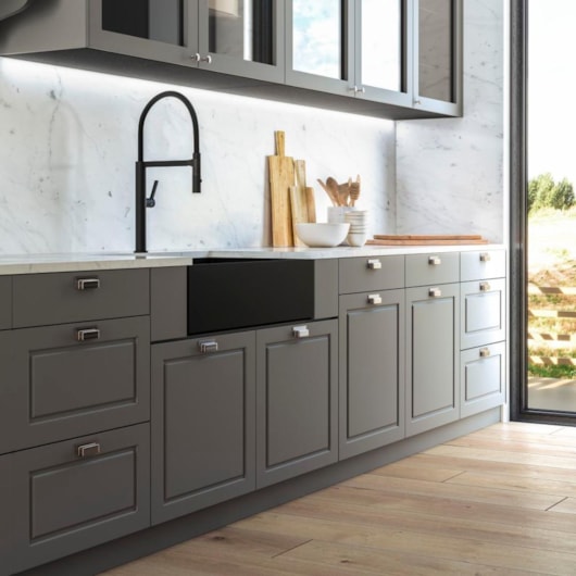 Cuba Primaccore Farm Sink Pvd Grey Debacco - Imagem principal - 1e951924-1a21-44b7-8189-7e7f1f42b52f