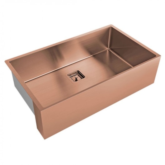 Cuba Primaccore Farm Sink Rose Gold Debacco 74x43cm - Imagem principal - e1714526-3a5a-4841-89cb-59adb98cf9b6