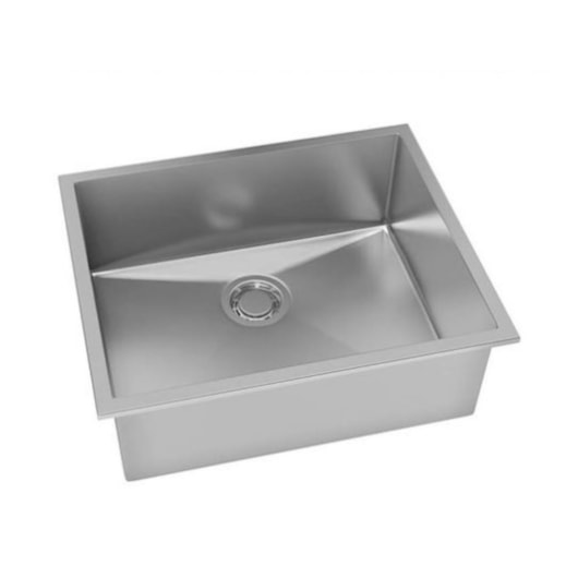 Cuba Quadratino 500 Inox C/ Válvula Debacco 50x40cm - Imagem principal - 4ac8e346-1386-4234-8445-feb1b8680604