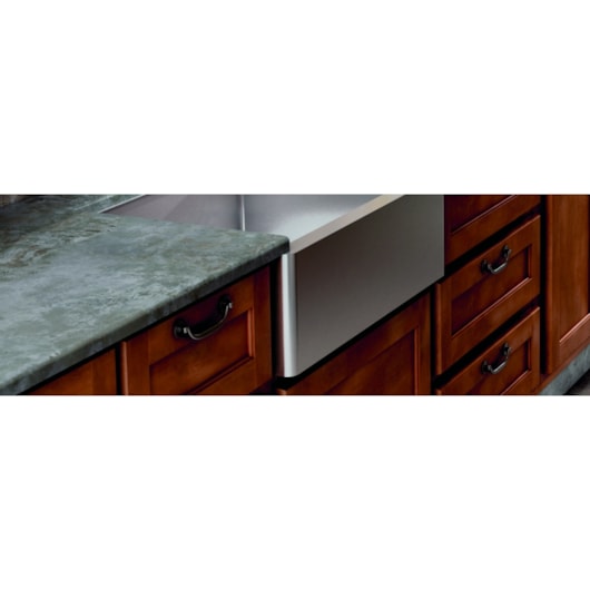 Cuba Quadratino Farm Sink Stee S/Furo Escovado Debacco 59,5x46,8cm - Imagem principal - 6ff4eda8-8460-46b2-bf1d-b630269f6782
