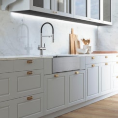 Cuba Quadratino Farm Sink Steel 700 Inox Debacco 75x44,5x20cm
