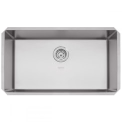 Cuba Quadrum Undermount Inox Com Válvula Escovado Tramontina 70x40cm