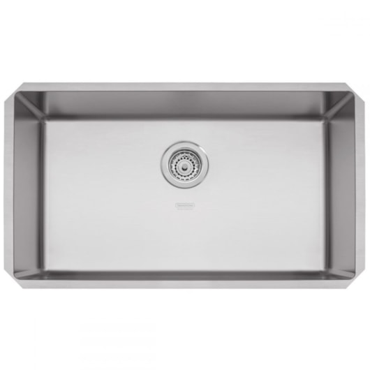 Cuba Quadrum Undermount Inox Com Válvula Escovado Tramontina 70x40cm - Imagem principal - 24b93b5a-9340-4fc5-9a68-ee2cc7d7c646