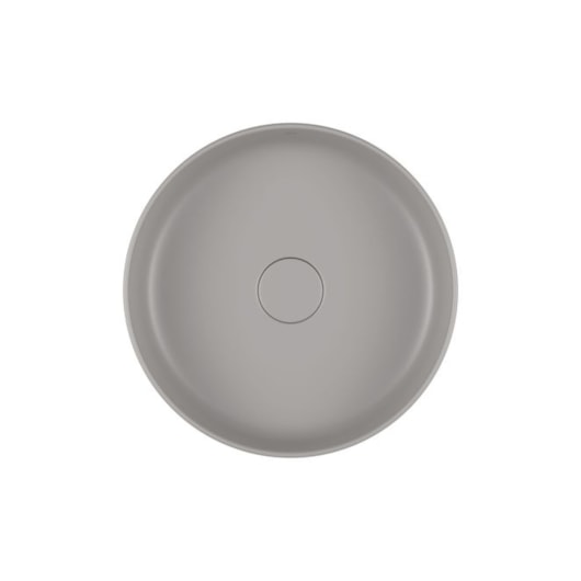 Cuba Redonda De Apoio Cinza Antracite Deca 40cm - Imagem principal - c3e1d30d-8fe9-4b6b-97a1-a91dca9a2f54