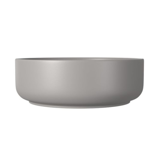 Cuba Redonda De Apoio Cinza Antracite Deca 40cm - Imagem principal - 65630518-98f1-4d8b-89a6-796e30a3510b