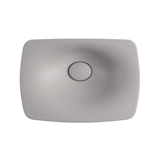 Cuba Retangular De Sobrepor Liquid Soft Antrácite Deca 50cm - Imagem principal - b47533a2-bb48-4c13-a662-3e2d0f903d93