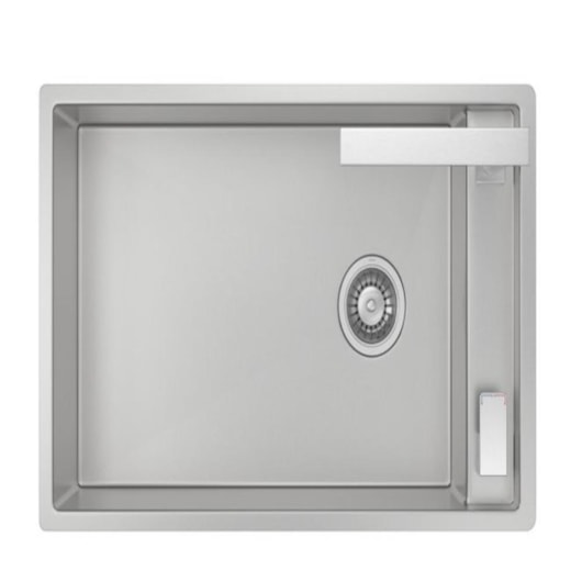 Cuba Retangular Em Inox Para Cozinha Com Monocomando Deca Suprahide 70x40cm - Imagem principal - 831b89c6-f225-45b4-856f-0a6cf8f07033