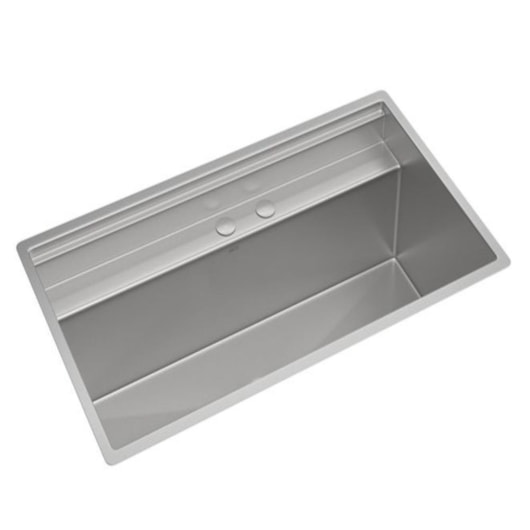 Cuba Retangular Em Inox Para Cozinha Funstation Deca Wish 90X50cm - Imagem principal - 27574b05-75ea-4dcc-87fa-a0067ff2b833