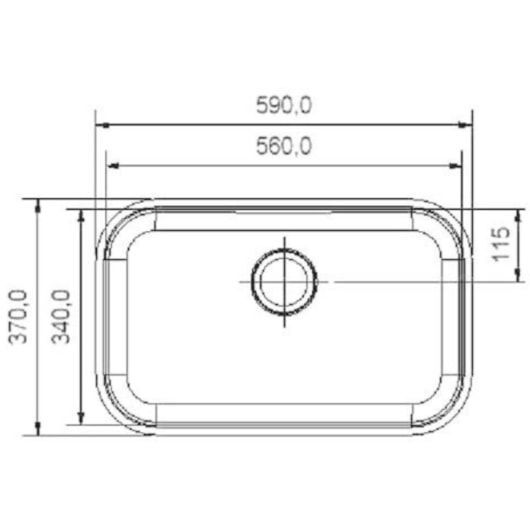 Cuba Sem Vsa Invicta Cs2 Polido Docol 56x34x18cm - Imagem principal - 4bebda6e-5752-4c95-b2c6-3e06f16b40e5