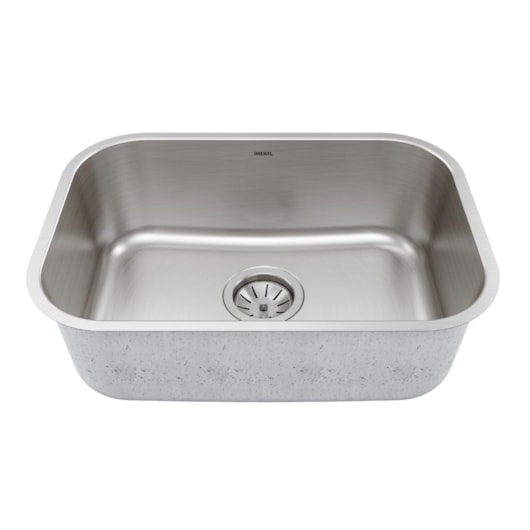 Cuba Simples De Embutir Escovada Mekal 46x31x18cm - Imagem principal - 03c9524b-3e00-49bc-870b-2b7af5d3f78b