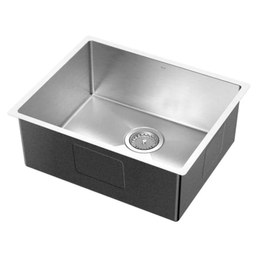 Cuba Simples Em Aço Inox Escovado Bistrô Docol 50x40x20cm - Imagem principal - cd5e08d1-c320-4cea-816a-5d93a434ecc0