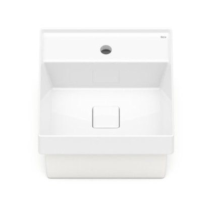 Cuba Sobrepor Com Mesa Terra T11 Branco Roca 40x40cm