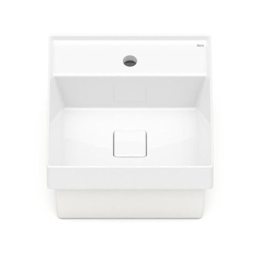 Cuba Sobrepor Com Mesa Terra T11 Branco Roca 40x40cm - Imagem principal - 01abf90c-93f2-44bd-8258-45f54adcfb2c