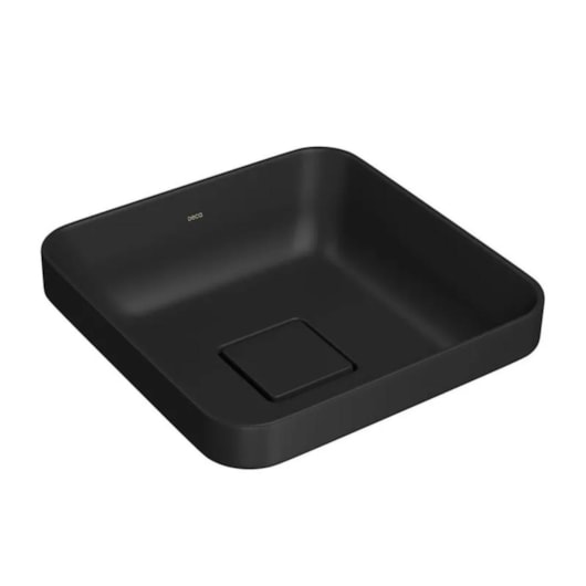 Cuba Sobrepor Quadrada Ebano Fosco Deca 30 cm - Imagem principal - ec3cab84-e1a5-4fb3-b869-7980a6978e29