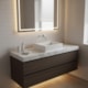 Cuba Suspensa Quadrada 46x46cm Com Mesa L.86s.17 Branco Deca - cd7b5d1a-3cb0-4cfe-a634-f395d7567c72