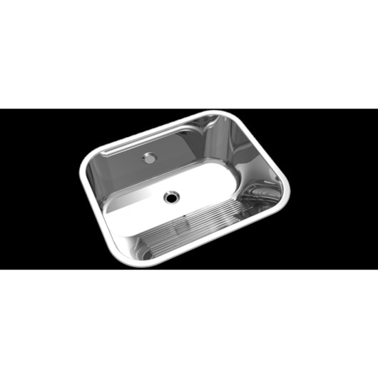 Cuba Tanque Rebordeada 50x40cm Polida Mekal - Imagem principal - a9d006f6-e7bf-483b-b006-4d72f66176d3