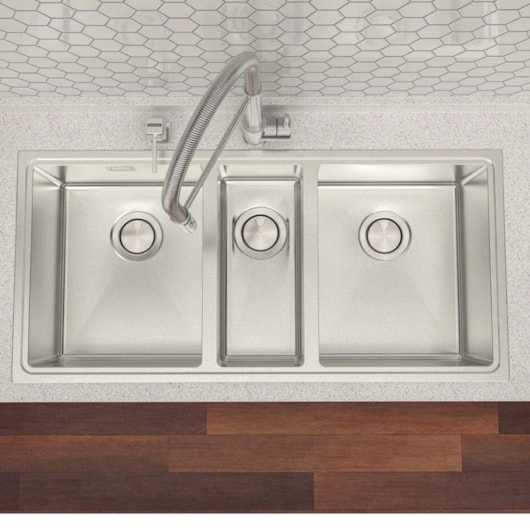 Cuba Tramontina Design Collection Quadrum 2.5c 34 Em Aço Inox Com Acessórios - Imagem principal - 2ff37c6e-f1db-4c33-8129-45f1cad4973b