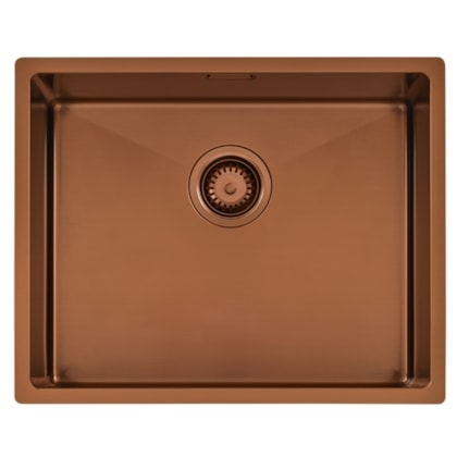 Cuba Tramontina Design Collection Quadrum em Aço Inox com Revestimento PVD Rose Gold 50x40 cm