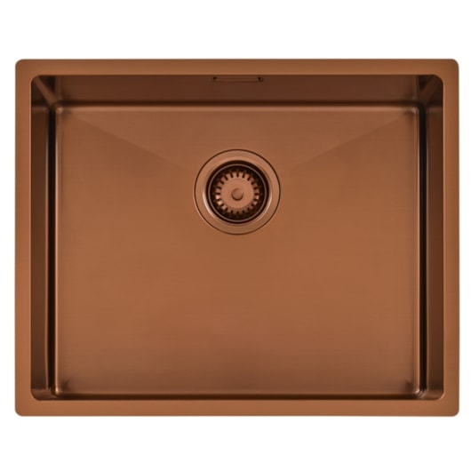 Cuba Tramontina Design Collection Quadrum em Aço Inox com Revestimento PVD Rose Gold 50x40 cm - Imagem principal - df8df4fa-7904-4f94-a469-1aa54c07b447